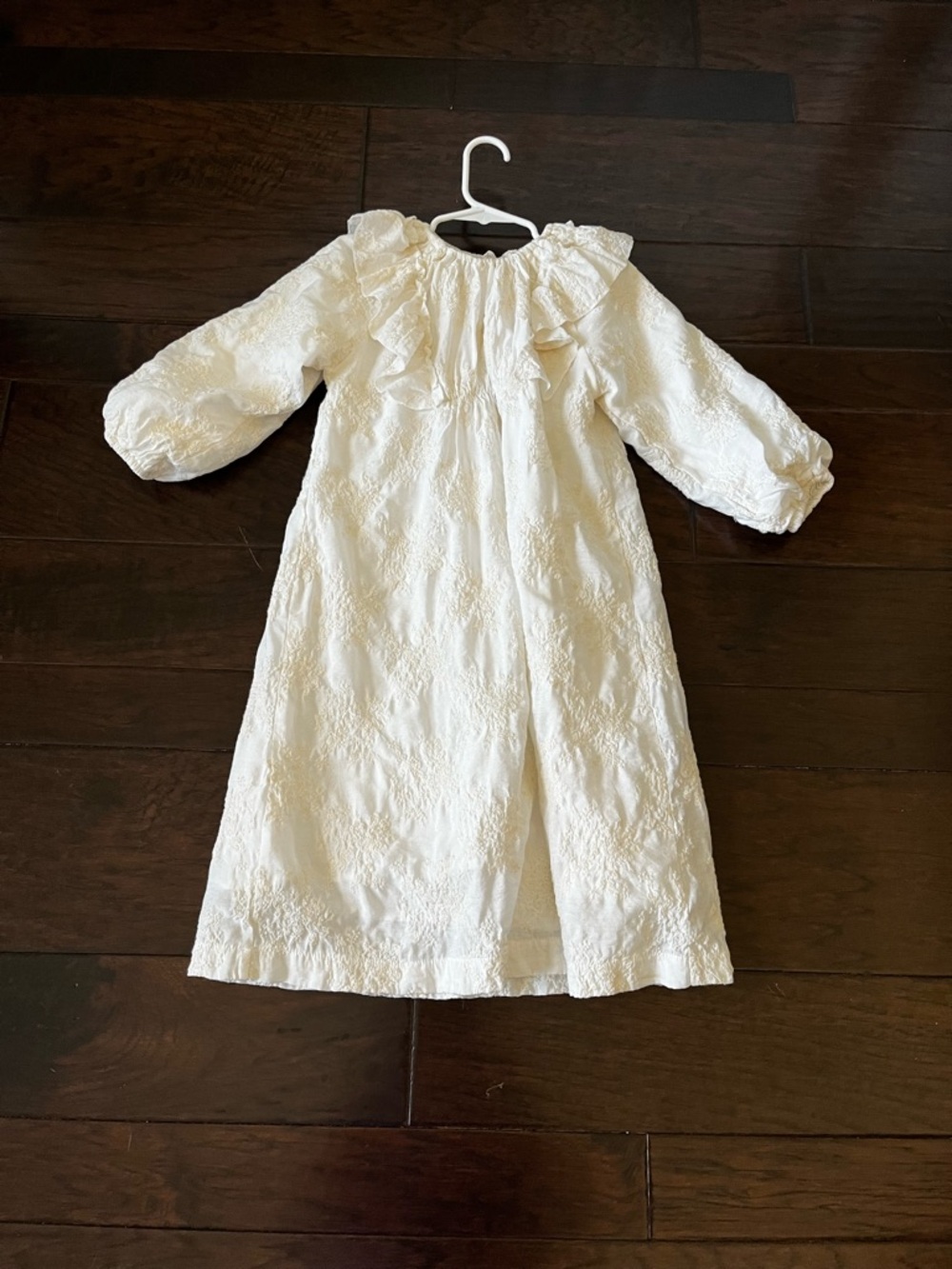 Hadas Girls White Dress; Size 8
